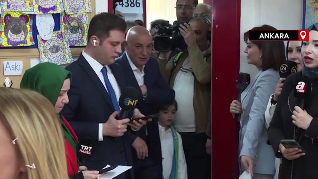 Ankara Büyükşehir Belediye Başkan adayı Altınok oyunu kullandı