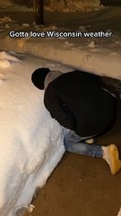 Oh, the weather outside IS frightful@DTB Bronson Will Smith