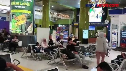 H-10 Lebaran, Stasiun Gambir Jakpus Sepi Pemudik