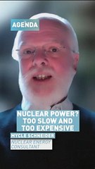 Nuclear power is too slow and too expensive, says energy expert
