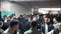 Diyarbakır'da toplu oy için gelen asker ve polislere yurttaşlardan tepki