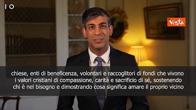 Auguri di Pasqua di Sunak (Uk): Grazie ai cristiani per ci? che fanno nel nostro Paese