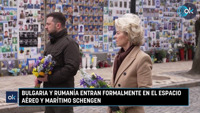 Bulgaria y Rumanía entran formalmente en el espacio aéreo y marítimo Schengen