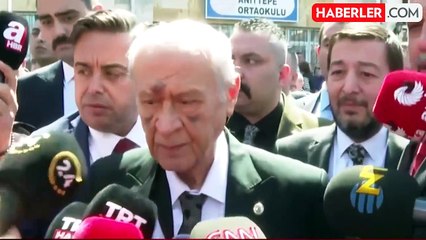 Bahçeli'nin yüzündeki morlukların nedeni belli oldu