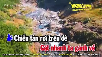 Karaoke Tình Thắm Duyên Quê - SONG CA - Beat Hay Cha Cha Nhạc Sống