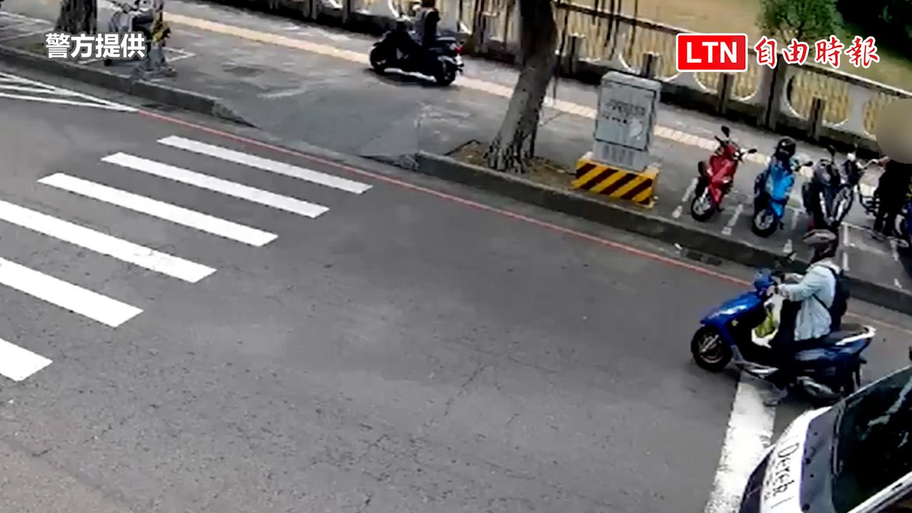 衝武嶺前吃台中人氣火雞肉飯！騎士4萬元安全帽竟被拾荒婦幹走(警方提供)