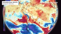 El tiempo en Argentina la próxima semana: los frentes fríos afianzarán el otoño, con lluvias y tormentas