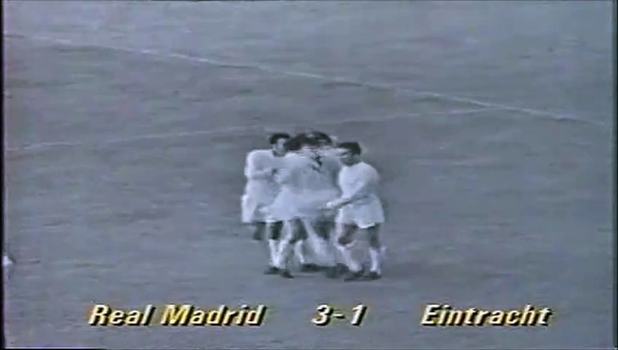 Real Madrid v Eintracht Frankfurt European Cup Final 18-05-1960