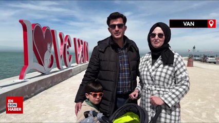 Oyunu kullanan vatandaşlar soluğu Van Gölü kıyılarında aldı