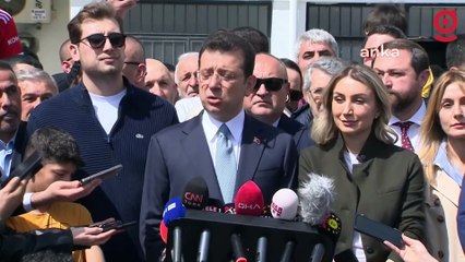 İmamoğlu'ndan seçim mesajı: "Bugün benim için duygusal bir gün, 5 yıllık emeğin helalleşme anı"