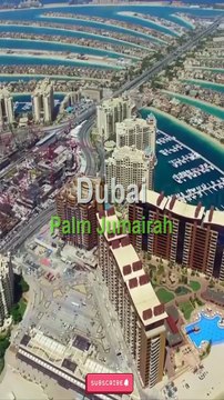 The Amazing Dubai Palm Jumeirah Island #vlog #amazing #island #dubai #sea #history
