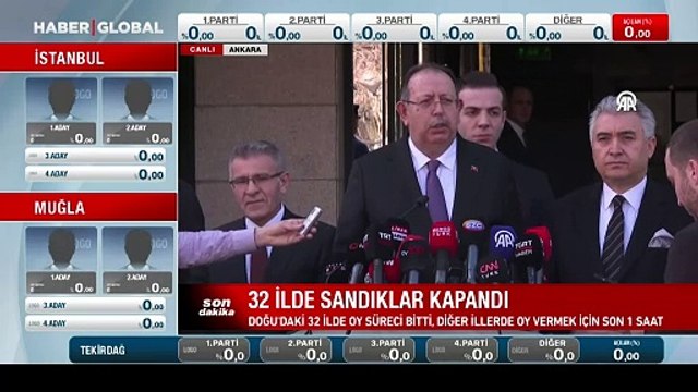 31 Mart yerel seçimleri... İlk sonuçlar için geri sayım! 32 ilde oy verme işlemi sona erdi