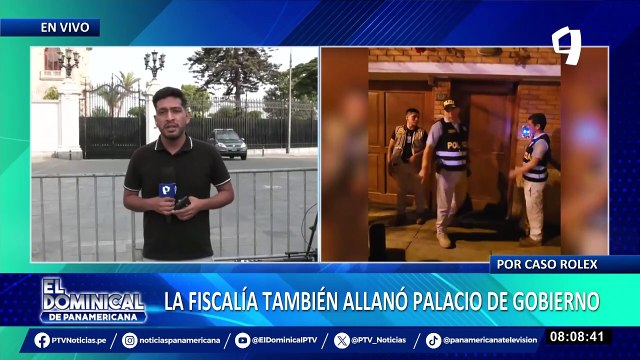 Dina Boluarte: así amanecieron los exteriores de Palacio de Gobierno tras allanamiento de casa de la presidenta