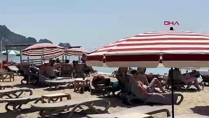 Antalya’da oyunu atan denize koştu