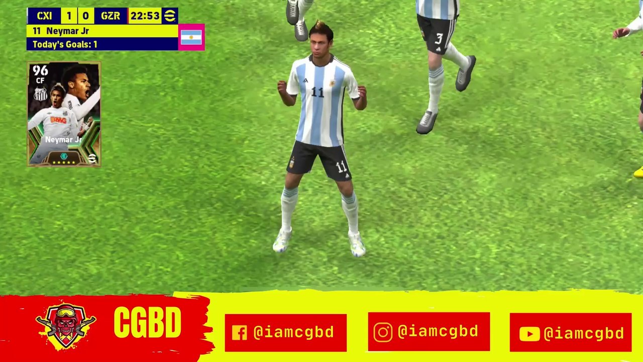 Neymar Magic! Argentina 52 Guangzhou RW Efootball PvP Event