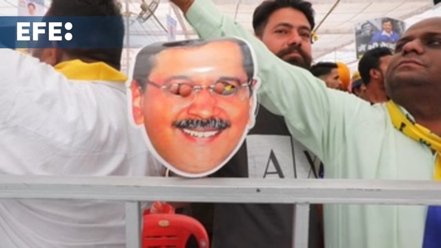 Protesta en la India tras el arresto de un líder de la oposición antes de las elecciones