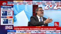 Fatih Portakal ilk seçim sonuçlarını neşeli karşıladı