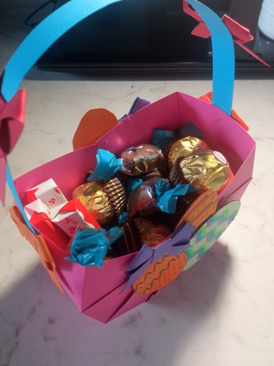 Panier Fait main (2ème partie) #Atelier N° 1