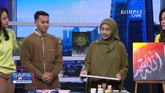 Bulan Ramadan, Yuk Isi Waktu Luang dengan Belajar Seni Melukis Kaligrafi!