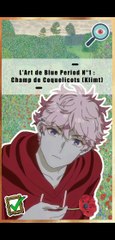 L' Art dans l'anime Blue Period N°1 : Champ de Coquelicots | Gustav Klimt