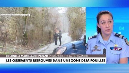 Colonelle Marie-Laure Pezant : «La complexité du terrain fait qu’il y a une infime chance que l’on soit passé à côté»