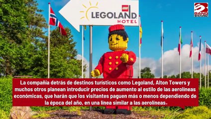 Propietario de Alton Towers, Merlin Tourism, anuncia un aumento de precios