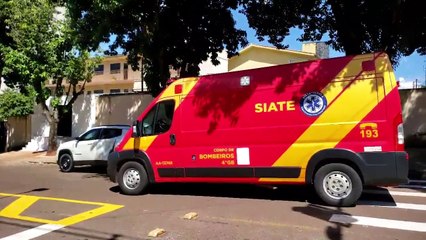 Motociclista de 18 anos fica ferido em acidente na Região Central de Cascavel