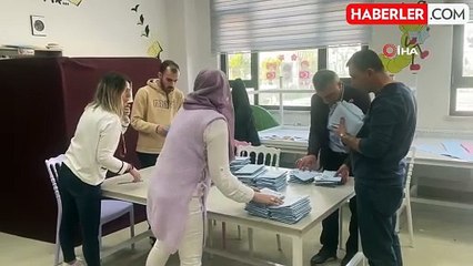 Kırklareli'nde oy sayma işlemi başladı