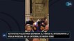 Activistas palestinos siembran el pánico al interrumpir la Vigilia Pascual en la catedral de Nueva York