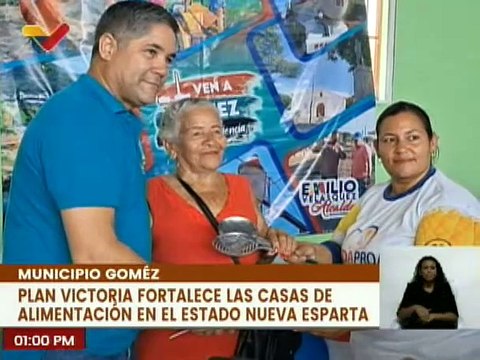 Plan Victoria fortalece Casas de Alimentación de Nva Esparta con dotación de utensilios de cocina