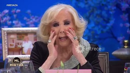 "Es terrible lo que estamos viviendo, no nos cuidan": Mirtha se cansó y le tiró con todo a Javier Milei