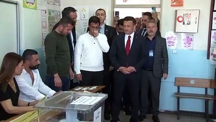 Hamza Dağ, oy kullandığı sandıktan birinci çıktı