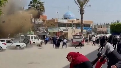 Israeli airstrike hits Gaza hospital camp killing two people