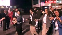 Başkent'te Mansur Yavaş destekçilerinin kutlaması erken başladı