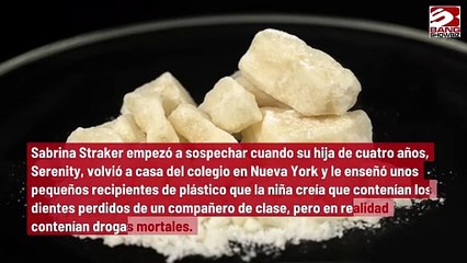 Una niña de cuatro años confunde crack con dientes
