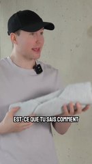 Comment plier sa serviette comme dans les hôtels 