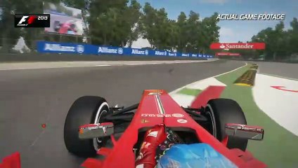 F1 Monza Hot Lap