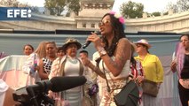 Colectivos LGBTI marchan en Méxíco para celebrar el Día de la Visibilidad Trans y exigen sus derechos