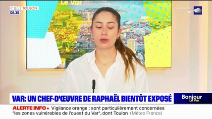 Saint-Maximin- un portrait de Marie-Madeleine par Raphael exposé à la Basilique BFM28AV2024