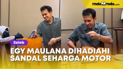 Disayang Mertua, Egy Maulana Dihadiahi Sandal Seharga Motor usai Bantai Vietnam