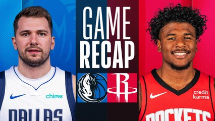 Game Recap: Mavericks 125, Rockets 107