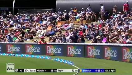 Henry Nicholls 124  vs Sri-Lanka 2019
