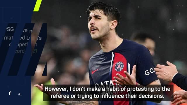 Luis Enrique surprised by Beraldo red card in win at Marseille