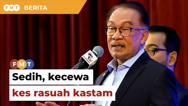 Anwar sedih, kecewa kes rasuah kastam di KLIA