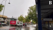 Stormy weather hits Bendigo April 1, 2024