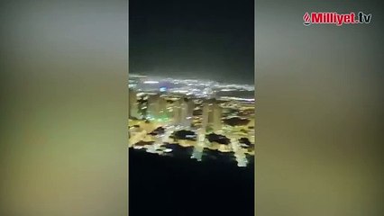 İsrail deniz üssü 500 kilometreden vuruldu, 10 saniyelik şok görüntü anında yayıldı!