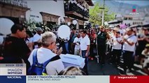 Procesión en silencio en Taxco, Guerrero. Así se vivió: