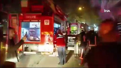 Malatya’da iki katlı müstakil evde yangın