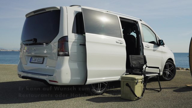 Der neue EQV und die neue V-Klasse von Mercedes-Benz - Vielfältige digitale Extras von Mercedes-Benz