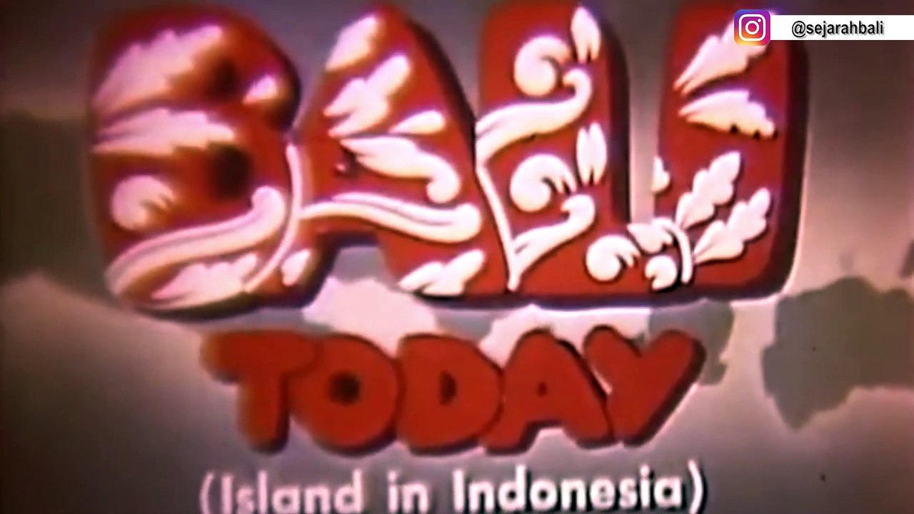 SUASANA BALI TAHUN 1950